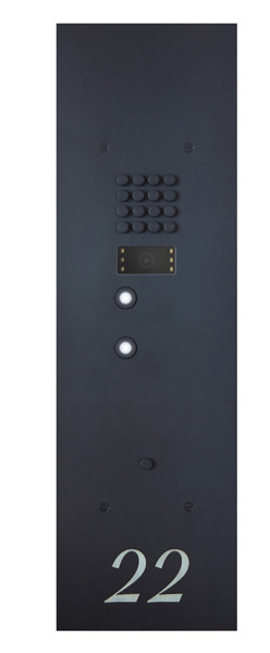 Wizard Bronze mat IP 2 buttons large model and color cam.